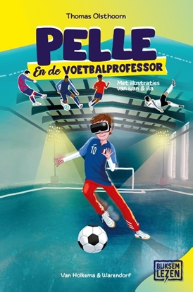 Afbeeldingen van Bliksemlezen Pelle en de Voetbalprofessor