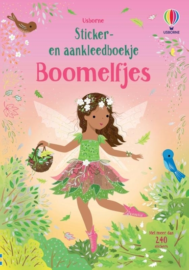 Afbeelding van Sticker- en aankleedboekje Boomelfjes