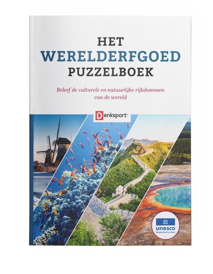 Afbeelding van Denksport Puzzelboek Het Werelderfgoed Puzzelboek