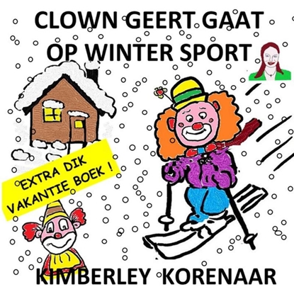 Afbeeldingen van Clown Geert gaat op Wintersport