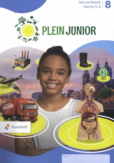 Afbeelding van Plein Junior groep 8 thema 5-6 leerwerkboek