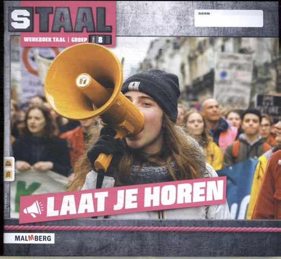 Afbeelding van Staal Taal thema Laat je horen + Schrijven groep 8 werkboek