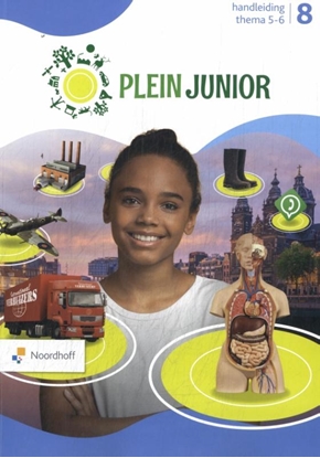 Afbeeldingen van Plein Junior groep 8 thema 5-6 handleiding
