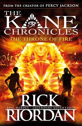 Afbeeldingen van The Kane Chronicles The Throne of Fire (The Kane Chronicles Book 2)