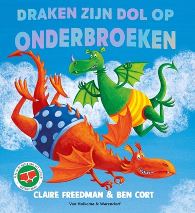 Afbeeldingen van Draken zijn dol op onderbroeken