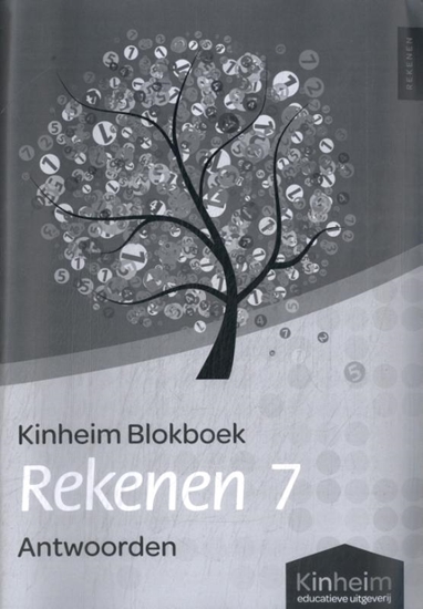 Afbeelding van Blokboek rekenen 7 antwoorden