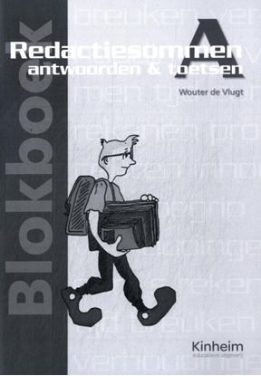 Afbeeldingen van Blokboek redactiesommen A antwoorden en toetsen
