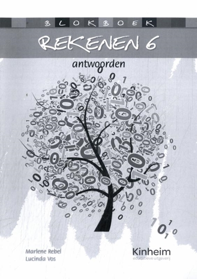 Afbeelding van Blokboek Rekenen 6 antwoorden