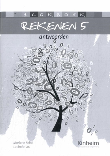 Afbeelding van Blokboek Rekenen 5 antwoorden