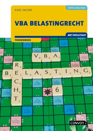 Afbeelding van VBA Belastingrecht met resultaat 2025/2026 Theorieboek