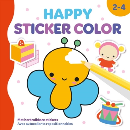 Afbeeldingen van Happy Sticker Color 2-4 jaar