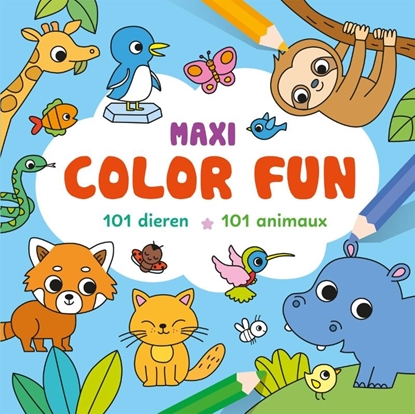 Afbeeldingen van Maxi Color Fun – 101 dieren / Maxi Color Fun – 101 animaux