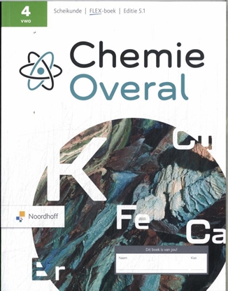 Afbeeldingen van Chemie Overal 4 vwo scheikunde Flex-boek