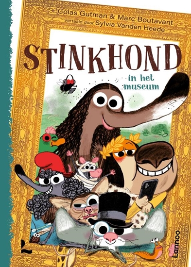 Afbeelding van Stinkhond in het museum