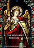 Afbeelding van I love you Saint Michael