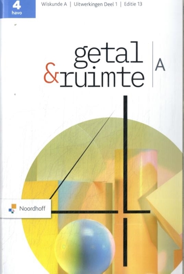 Afbeelding van Getal & Ruimte havo A deel 1 Uitwerkingen