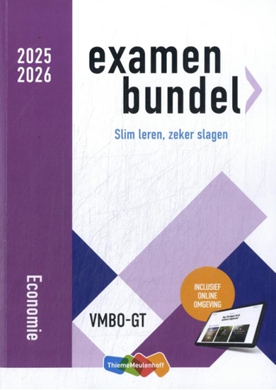 Afbeelding van Examenbundel Economie vmbo-kgt 2025/2026