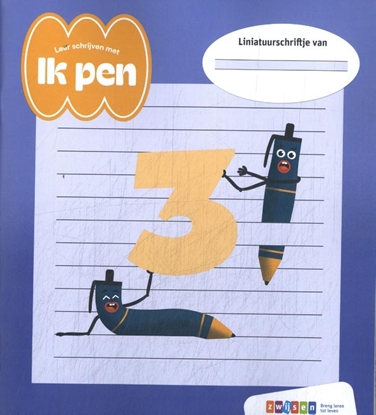 Afbeeldingen van Ik pen! 3 Liniatuurschriftje