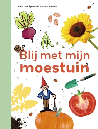 Afbeeldingen van ik lees informatief Blij met mijn moestuin