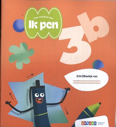 Afbeeldingen van Ik pen! 3b Schrijfboekje
