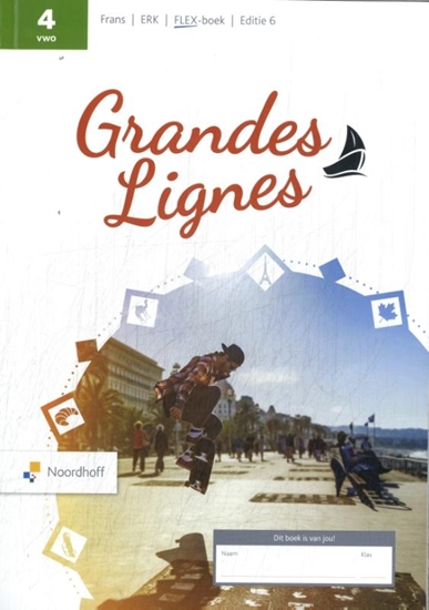 Afbeelding van Grandes Lignes Flex 4 vwo Cahier d'activités