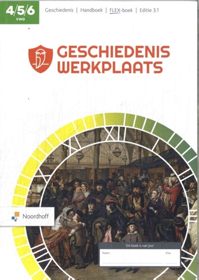 Afbeelding van Geschiedeniswerkplaats 4-5-6 vwo Handboek