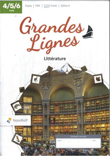 Afbeelding van Grandes Lignes vwo 4-6 Littérature