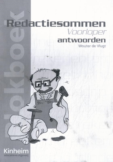 Afbeelding van Blokboek Redactiesommen Voorloper antwoorden