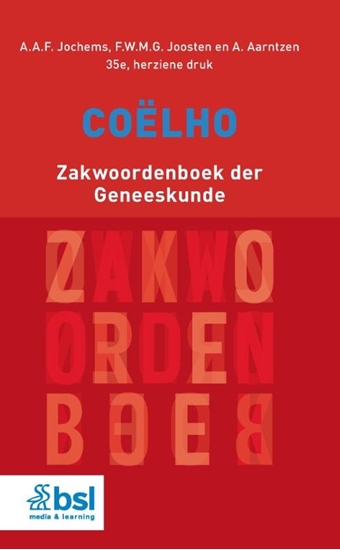 Afbeelding van Coëlho Zakwoordenboek der Geneeskunde