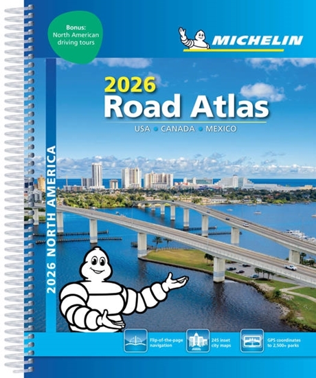 Afbeelding van Michelin Atlassen Michelin Wegenatlas USA, Canada, Mexico 2026