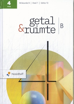 Afbeeldingen van Getal & Ruimte 4 vwo wiskunde B Leerboek deel 1