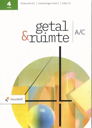 Afbeeldingen van Getal & Ruimte 4 vwo wiskunde a/c Uitwerkingenboek 2