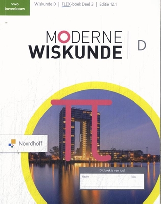 Afbeeldingen van Moderne Wiskunde vwo bovenbouw wiskunde D FLEX boek 3