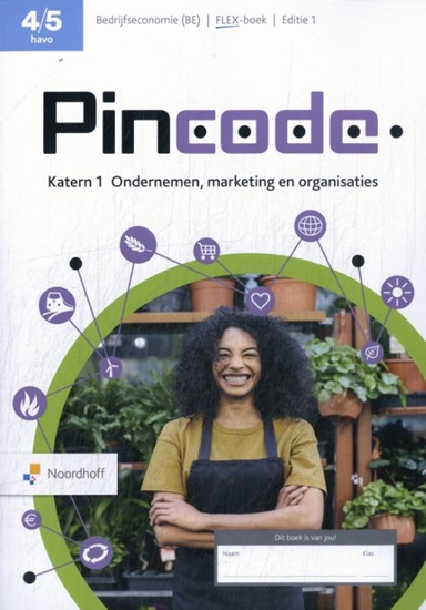 Afbeelding van Pincode katern 1 Ondernemen en marketing havo 4/5
