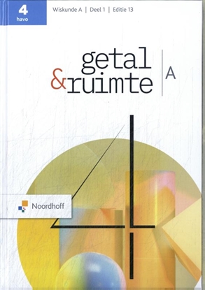 Afbeeldingen van Getal & Ruimte havo A 1 deel 1 leerboek
