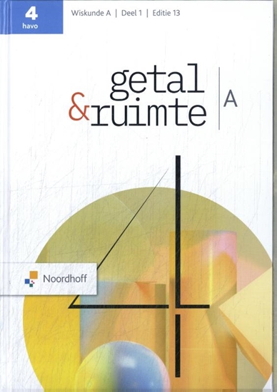 Afbeelding van Getal & Ruimte havo A 1 deel 1 leerboek