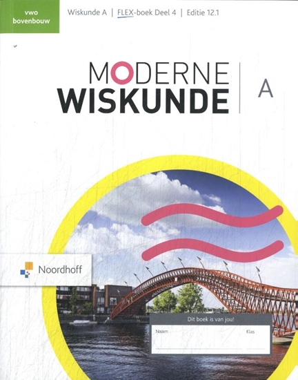 Afbeelding van Moderne Wiskunde vwo A deel 4