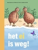 Afbeelding van ik lees het ei is weg!