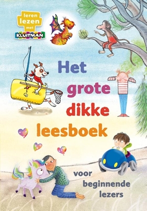 Afbeeldingen van Leren lezen met Kluitman Het grote dikke leesboek voor beginnende lezers