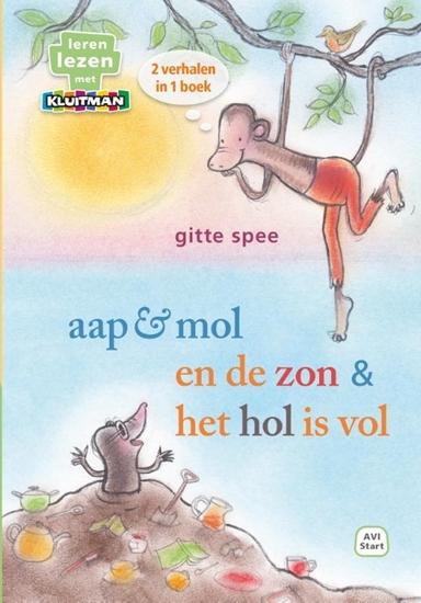 Afbeelding van Leren lezen met Kluitman aap & mol en de zon / het hol is vol