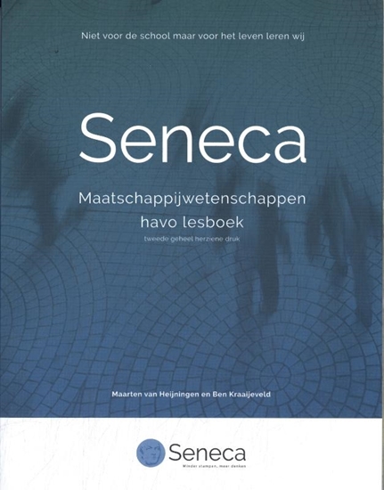 Afbeelding van Seneca havo maatschappijwetenschappen Lesboek