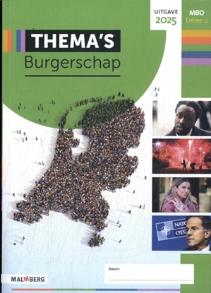 Afbeeldingen van Thema's Burgerschap mbo entree 2 2025-2026 Leerwerkboek