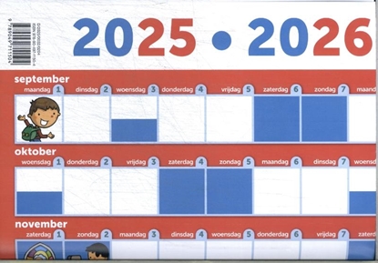 Afbeeldingen van Klaskalender Klaskalender jaargang '25-'26