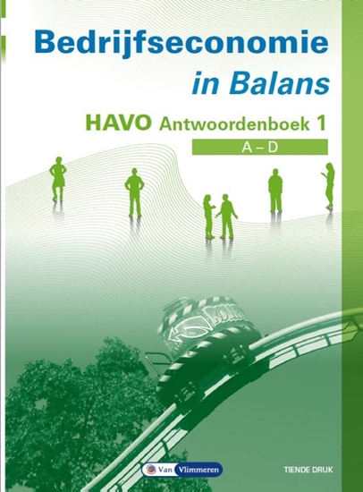 Afbeelding van Bedrijfseconomie in Balans havo Antwoordenboek 1
