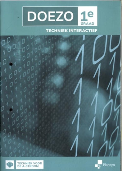 Afbeelding van DOEZO DOEZO 1e graad Leerwerkboek techniek interactief Leerwerkboek