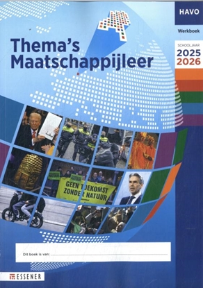 Afbeeldingen van Essener Thema's maatschappijleer havo 2025-2026 werkboek