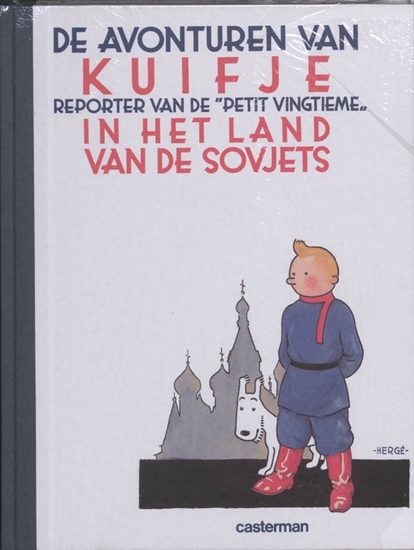 Afbeelding van Kuifje in het land van de Sovjets
