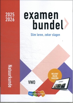 Afbeeldingen van Examenbundel Natuurkunde vwo 2025/2026