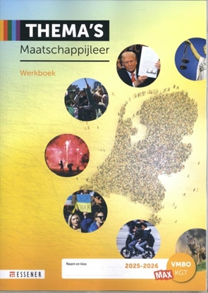 Afbeeldingen van Essener Thema's Maatschappijleer vmbo-kgt 2025-2026 werkboek