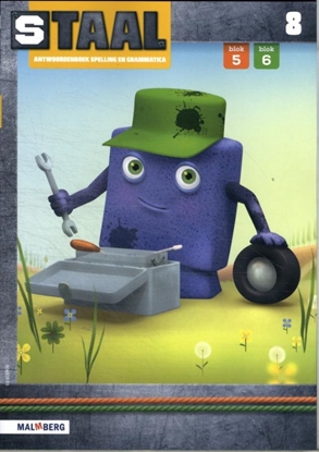 Afbeeldingen van Staal Spelling blok 5-8 groep 8 antwoordenboek